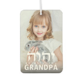 DIY Foto YHVH Wees bij je opa Luchtverfrisser (Voorkant)