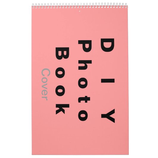 DIY ~ Fotoboek 26 pagina's / Grootte 11x17 Kalender (Hoes)