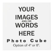 DIY - Fotokubus 4" (Voorkant)