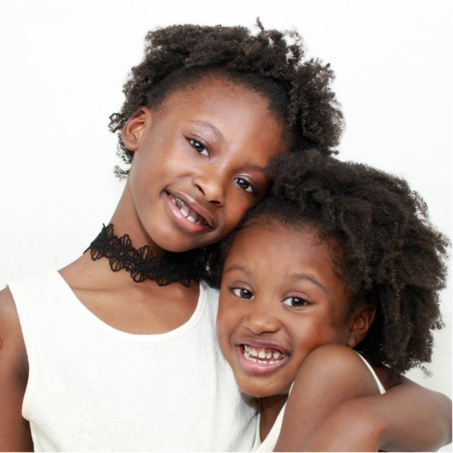 DIY-fotosculptuur | kinder afbeelding-uitsnijding Staand Fotobeeldje (Voorkant)