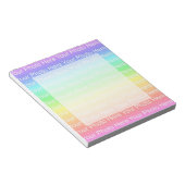 DIY-fotosjabloon Notitieblok (Schuin)