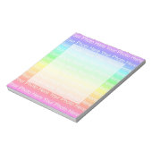 DIY-fotosjabloon Notitieblok (Linkerzijde)