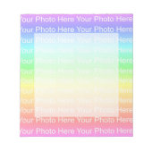 DIY-fotosjabloon Notitieblok (Voorkant)