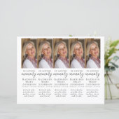 DIY Fotosympathie Funeral Prayer Bladwijzer (Staand voorkant)