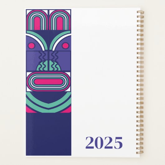 DIY geometrische planner: Creëer uw eigen retro-ch Planner (Achterkant)