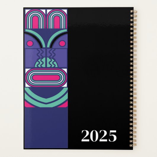 DIY geometrische planner: Creëer uw eigen retro-ch Planner (Achterkant)