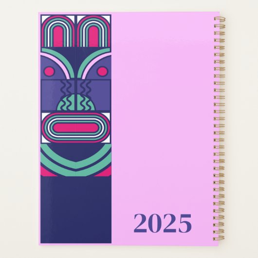 DIY geometrische planner: Creëer uw eigen retro-ch Planner (Achterkant)