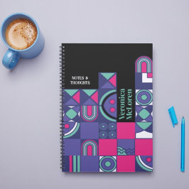 DIY geometrische planner: Creëer uw eigen retro-ch Planner