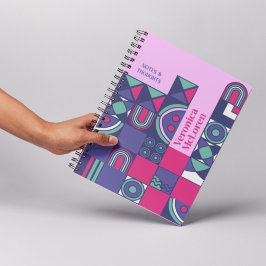 DIY geometrische planner: Creëer uw eigen retro-ch Planner