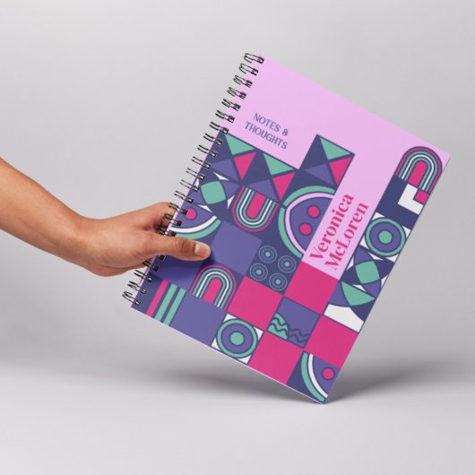 DIY geometrische planner: Creëer uw eigen retro-ch Planner