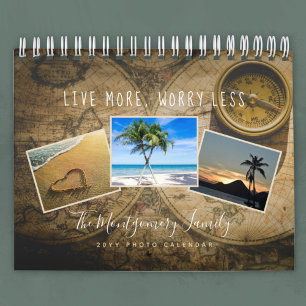 DIY gepersonaliseerde reizen 2025 Foto Kalender