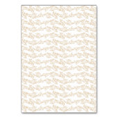 DIY Gevouwen Klassieke Monogram Gouden Crest Plaat Kaart (Achterkant)