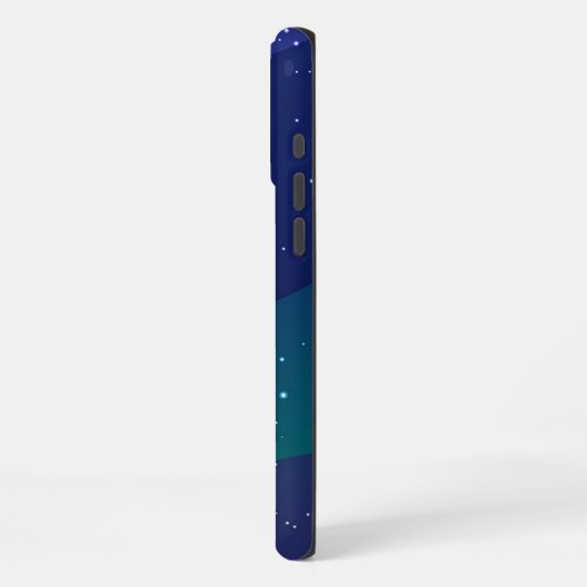 DIY Gradient Business Logo QR Code iphone case Hoesje (Linkerkant)