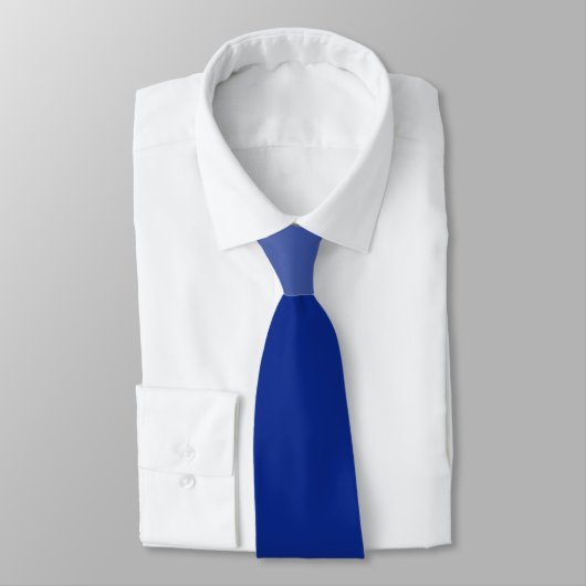 DIY GRADIËNT KLEUR, BLAUWE SAPPHIER STROPDAS (Gebonden)