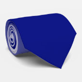 DIY GRADIËNT KLEUR, KONINGSBLAUW STROPDAS (Opgerold)