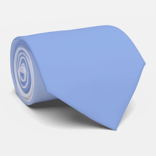 DIY GRADIENT KLEUR, PERIWINKELBLAUW STROPDAS (Opgerold)