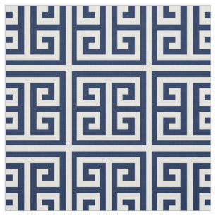 DIY Greek Key Patroon Aangepast Stof