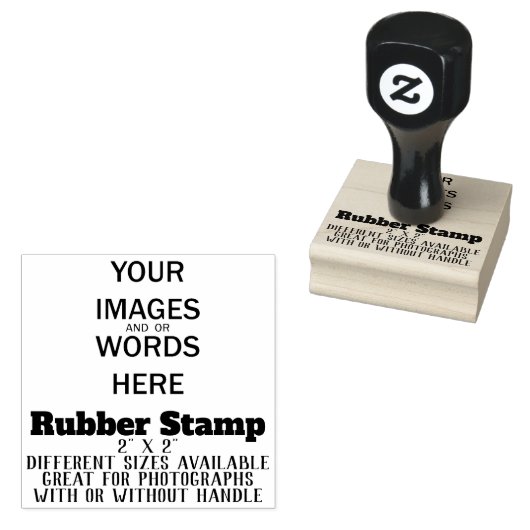 DIY (Grootteopties) - Rubberstempel (Gestempeld)