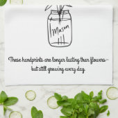 DIY Handprint handdoek (Gevouwen)