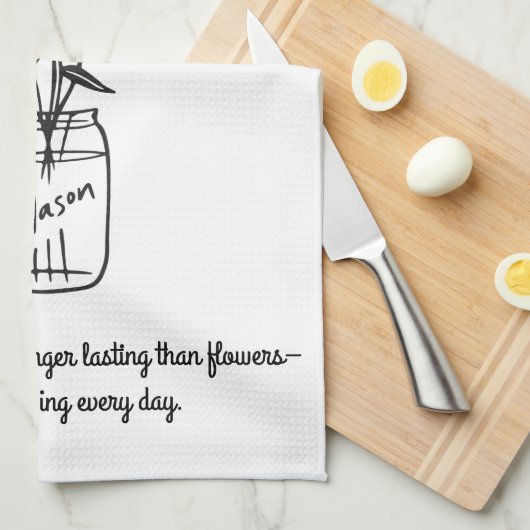 DIY Handprint handdoek (Quarter Fold)