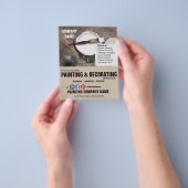 DIY-handyman BETALEN EN DECORATEREN Flyer (Hand)