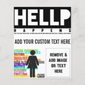 DIY HELLP Awareness Flyers (Achterkant)