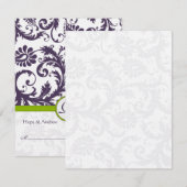 DIY Huwelijksplaatskaarten voor Tentoon Uitnodigin Kaart (Voorkant / Achterkant)