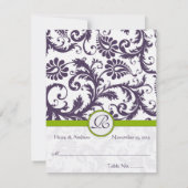 DIY Huwelijksplaatskaarten voor Tentoon Uitnodigin Kaart (Achterkant)