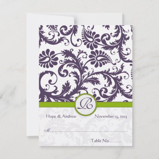 DIY Huwelijksplaatskaarten voor Tentoon Uitnodigin Kaart (Achterkant)