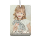 DIY Ik hou van je Opa en Oma Foto Luchtverfrisser (Achterkant)