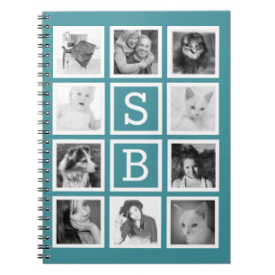 DIY Instagram 10 Foto's en Initialen op maat Notitieboek