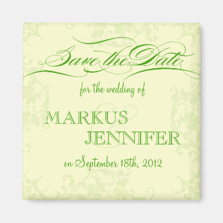 DIY Irish Wedding Save the Date Magnet