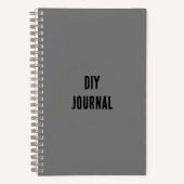 DIY-journaal | Gag Gift of Creatieve Vrijheid? Notitieboek (Voorkant)