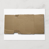 DIY-kartonnen bord Briefkaart (Voorkant)