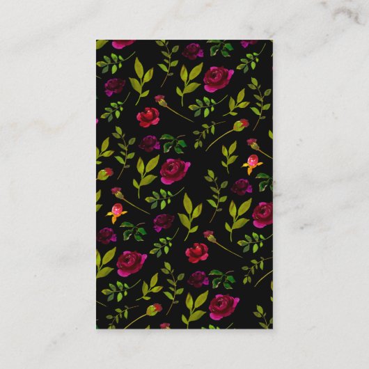 DIY-Ketting- en oorkaarthouder Visitekaartje (Achterkant)