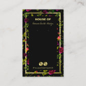 DIY-Ketting- en oorkaarthouder Visitekaartje (Voorkant)