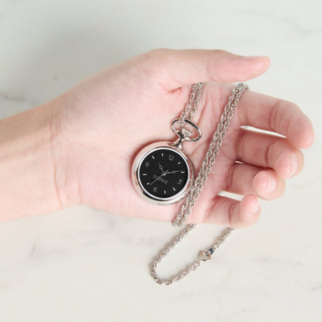 DIY Ketting horloge | Aangepaste tekst, naam, kleu (Hand)