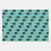 DIY - KLANTKLEUR - Moderne middenklasse Inpakpapier Vel (Voorkant 3)