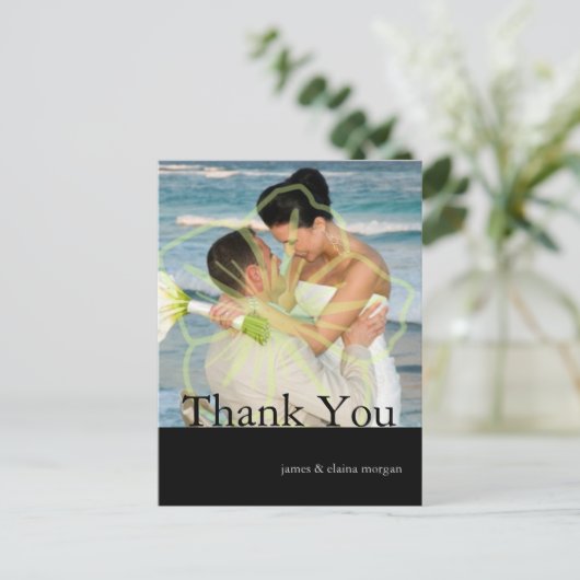 DIY Kleur, Dank u briefkaarten (Staand voorkant)