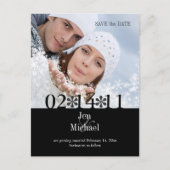 DIY Kleur, Foto Sla de datum op Aankondigingskaart (Voorkant)