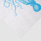 DIY Kleur  Gestileerde Octopus Tekening #8 Tissuepapier (Detail)