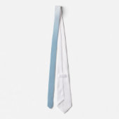 DIY KLEUR INSTELBARE GRADIËNT, STOF BLUW STROPDAS (Achterkant)