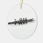 DIY Kleur Vrouwen Roeien Roeiers Crew Team Sport Keramisch Ornament (Links)