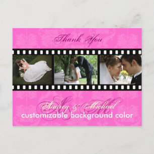 DIY-kleuren/Damasfoto's Hartelijk dank voor briefk Briefkaart