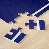 DIY Kleuren Ingelijste Zodiac Grafiek #1 - Wit op Legpuzzel (Zijkant)