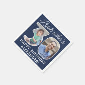 DIY Kleuren · Kijk Wie is 30 Verjaardagsfeest 2 Fo Servet (Hoek)