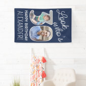 DIY Kleuren · Kijk Wie is 30 Verjaardagsfeest 2 Fo Spandoek (Insitu)