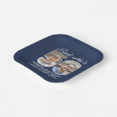 DIY Kleuren · Kijk Wie is 50 Verjaardagsfeest 2 Fo Papieren Bordje (Gebogen)