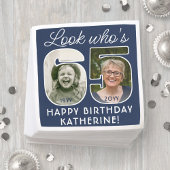 DIY Kleuren · Kijk Wie is 65 Verjaardagsfeestje 2  Servet