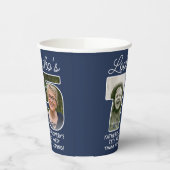 DIY Kleuren · Kijk Wie is 75 · Foto Verjaardagsfee Papieren Bekers (Links)